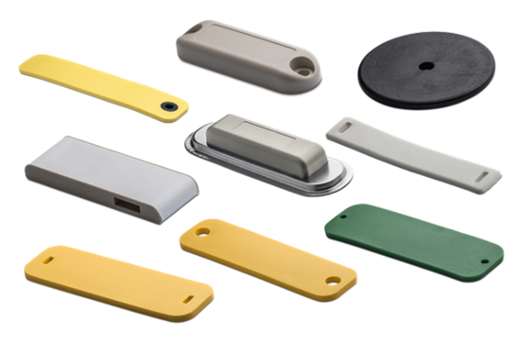 On-metal RFID hard tags