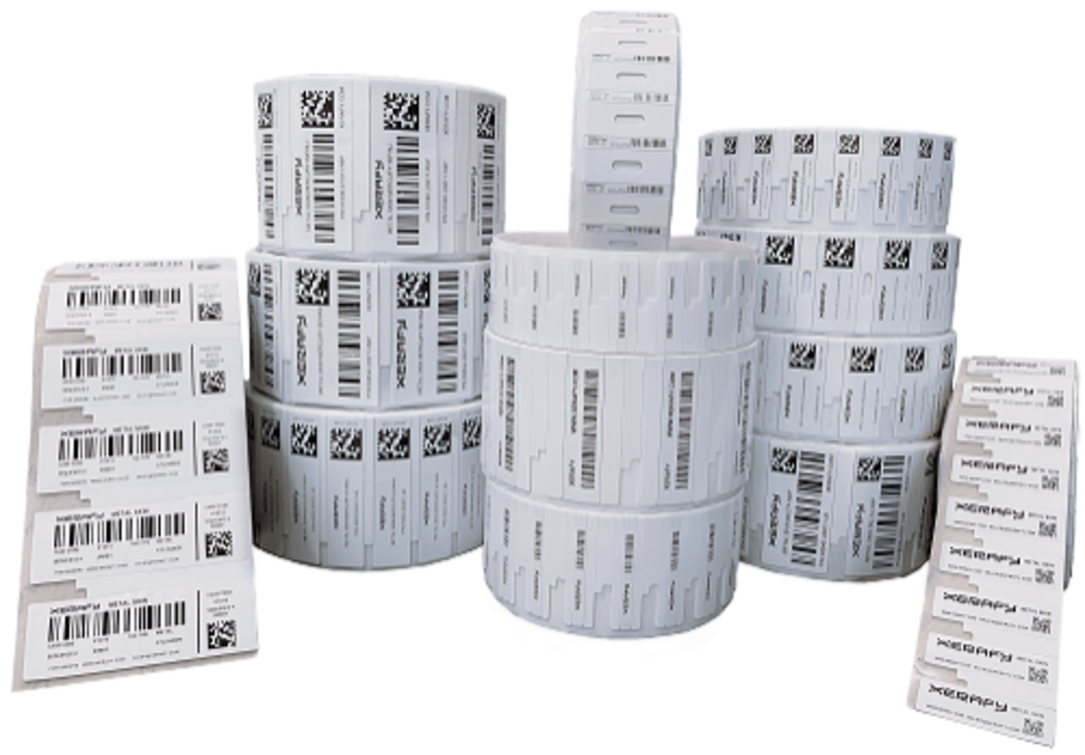 UHF RFID printed labels